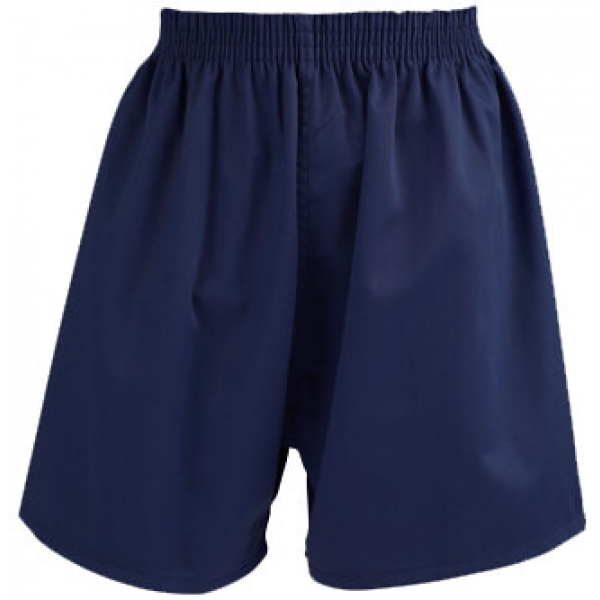 Summer Shorts (Navy Polycotton)